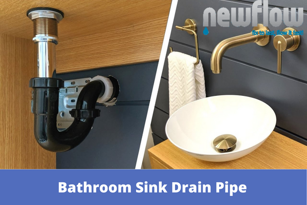 Even though plumbing jobs are not exactly the most exciting aspect of a restoration or repair job, they must be completed. There are several tasks that you should probably delegate to trained professionals. However, the ability to repair or install a drain for a bathroom sink is a skill that any do-it-yourselfer should be able to handle. It is a simple and quick process to connect the drain pipe from a bathroom sink to the drain plumbing in your home. The drain and water-supply connections are often placed in this fashion, which is true regardless of the style of sink one purchases. Things to Consider Before Installing a Bathroom Sink Drain Before you commit to the final installation, you should always run a preliminary test fit, take measurements, and make cuts. The angle on slip washers and gaskets should always face the connection joint when installed (or where the two ends will meet). The Process To Install A Bathroom Sink Drain Pipe Step 1: Form a piece of plumber's putty roughly the size of a gummy worm by rolling the putty between your hands. Putty should be rolled out and wrapped around the sink flange's underside. In the sinkhole, insert the flange. Firmly secure with pressure. Step 2: If not already completed for you, put the locking nut and flat washer over the pop-threads to put the pop-up body together. The rubber gasket should be added last. The tapered end of the gasket needs to face up. Step 3: Using the hole on the underside of the sink, screw the pop-up body to the flange. Ensure that the pivot rod opening is facing the sink's rear. Step 4: Hand tighten the pop-up body's locking nut until the gasket is snugly affixed to the sink's underside. Two or three more rotations should be compressed using the channel lock pliers. Avoid over-tightening. If necessary, remove any extra putty from the flange. Step 5: Insert the pop-up stopper into the drain opening. Make sure the pivot rod hole is facing the back of the sink. Step 6: Pass the lift rod through the sink faucet's top. Step 7: Secure the lift rod with the extension strap underneath the sink. Step 8: Insert one end of the pivot rod through the stopper's hole and into the pop-up body. Over the aperture for the pivot rod, tighten the nut. Step 9: Insert the other end of the pivot rod through the attachment clasp and extension strap, as depicted above. Connect the pivot rod and the extension straps, test the pop-up, and make any necessary changes. Step 10: Screw the tailpiece to the pop-up body after wrapping thread tape across the tailpiece's threads. (Your drain kit ought to come with thread tape.) Step 11: Slide a slip nut, then a reduction washer, over the tailpiece's end if required. Ensure that the washer's beveled edge is pointing downward. Most sinks, whether in the kitchen or bathroom, will operate in this manner. There can be a few minor variations for unique circumstances or designs, but once you comprehend the procedure, it should be simple to identify any necessary adjustments. Leave it to our experts at New Flow Plumbing if you don't think you can handle it yourself.